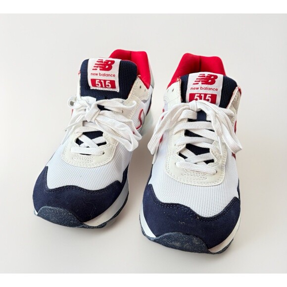 New Balance 515 Mens Size 10.5 White Pigment Red Blue Sneakers ML515OTX Classic main image 7